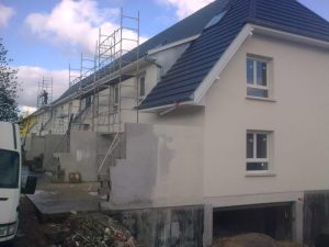 Photo de ravalement de façade.