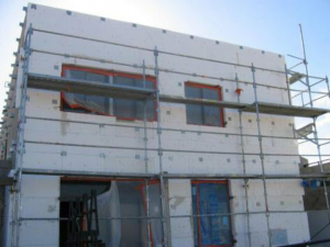 Photo de ravalement de façade.