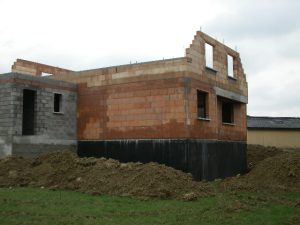 Photo de construction d'une maison où en vois la maçonnerie
