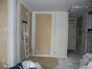 Travaux d'intérieur.