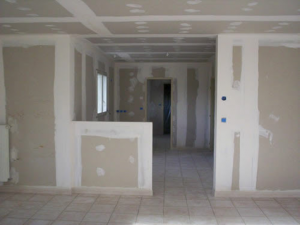 Travaux d'intérieur.