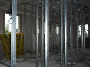 Travaux d'intérieur.