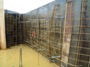 Photo de terrassement du sol.